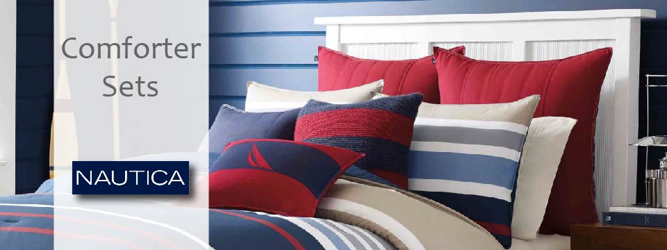 Shop Nautica Comforters - View All Bed Comforters at BeddingStyle.com